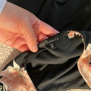 Tank top floral print